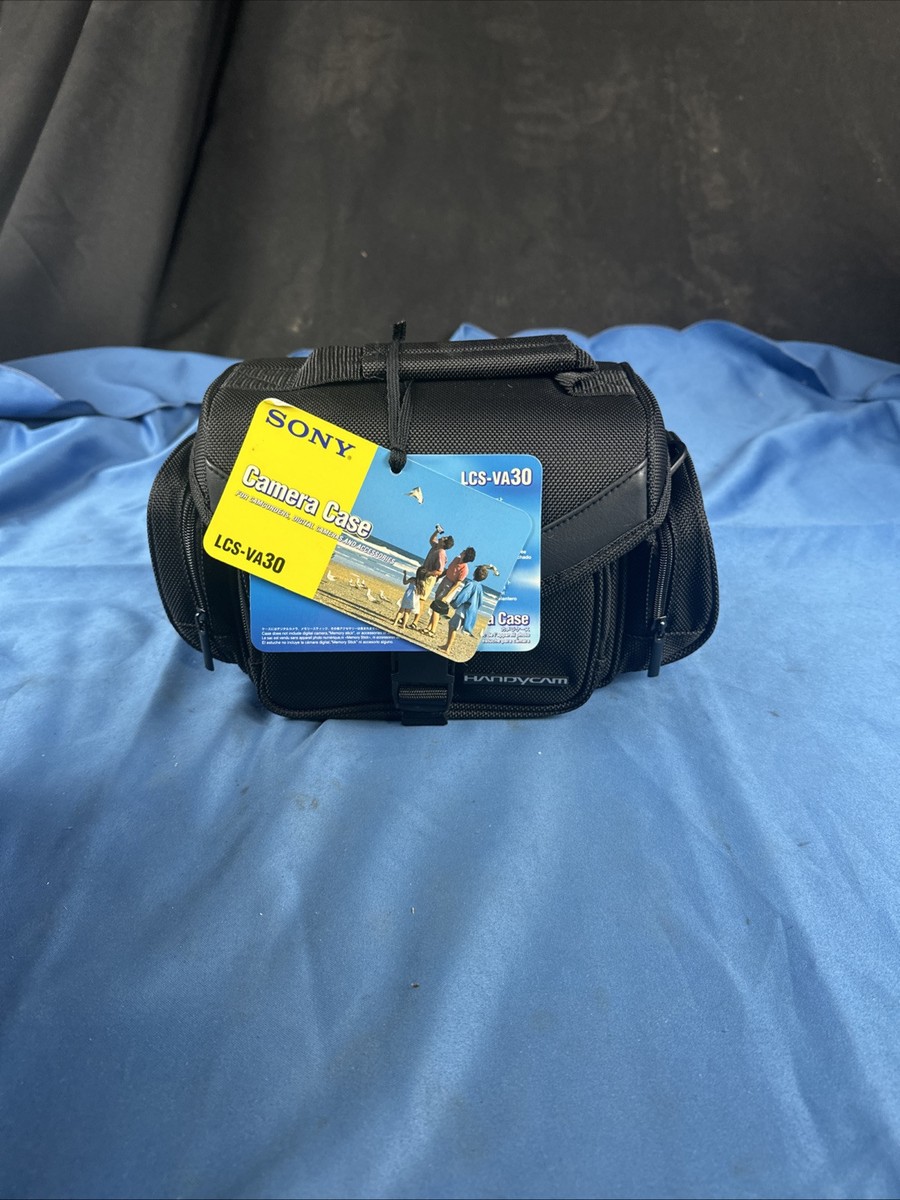 SONY 4K HANDYCAM 本体+ケース Sony Handycam LCS-VA30 Soft Camera Case For Camcorders Black NEW