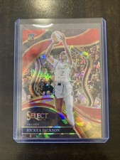 2024 Panini Select WNBA - Courtside Rickea Jackson #235 Red Ice Prizm (RC)