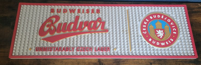 Budweiser Gummistangenläufer/Abtropfmatte 60 cm x 20 cm