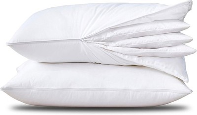 Three Geese Adjustable Layer Goose Feather Pillow Standard