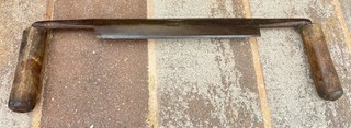Vintage L.&I.J. WHITE “1837” 10” Draw Knife Woodworking Hand Tool BUFFALO N.Y.