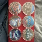 New ListingSet Of 6 - 5 Oz .999 Fine Copper Natural Wonders Rounds