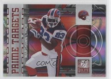 2009 Donruss Elite Prime Targets Red 44/199 Marshawn Lynch #20 0a1