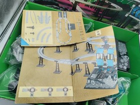 LEGO 6991 Monorail Transport Base Space BOX ORIGINAL BOX Inner Box 6399 6990