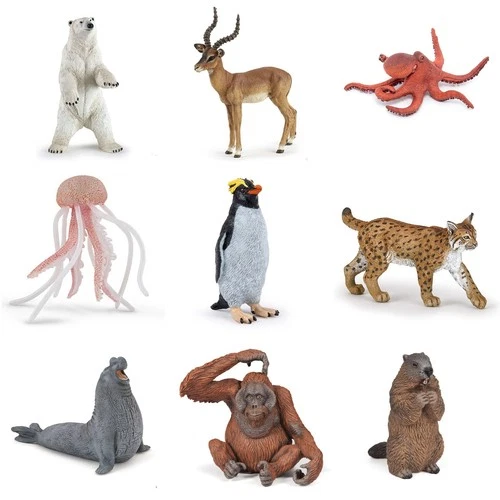 Wild animal realistic figures by Papo France. Choose variation! NEW