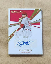 TY BUTTREY ~~~ ( sp  /99 )  AUTOGRAPH ~~~ 2021 immaculate collection