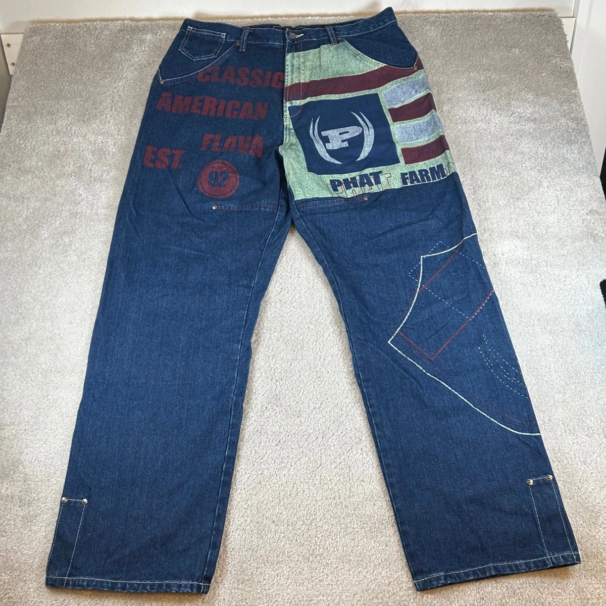 Phat Farm Cotton Jeans for Men for sale | eBay