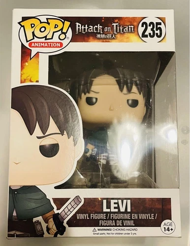 Attack On Titan Levi Funko Pop Collectible figure used Japan exclusive includes