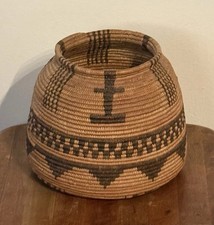 Old Apache / Yavapai Basketry Jar Native American