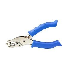 Single Hole Punch, 1/8" Capacity Hole Puncher with Soft Grip, One Hole Paper ...