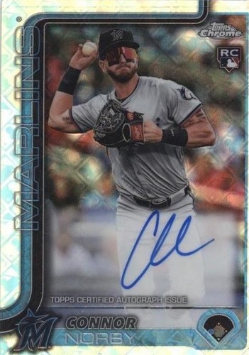2025 Topps Chrome Baseball Connor Gillispie Rookie Autograph #RA 