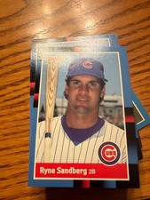 Ryne Sandberg 1988 Donruss #242 Chicago Cubs HOF