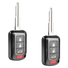 2 Remote Keyless Entry Car Fob Replacement For Mitsubishi Vehicles 4b (OUCJ166N)