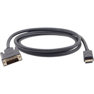 Kramer Electronics C-DPM/DM2 DisplayPort (M) to DVI-D (M) Cable, 6'