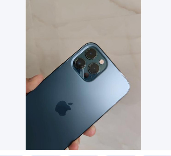 Original Apple iPhone 12 Pro Max  5G 256GB Blue Unlocked Smartphone