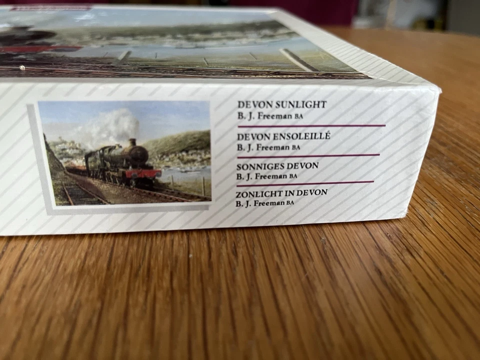 2 Waddingtons Puzzles mit Dampflokomotiven, je 500 Teile, gebraucht (s. Fotos) - Bild 4 von 4