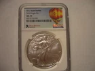 2020-  Silver Eagle NGC MS_70  STATE SERIES-New Mexico