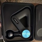 Theragun Pro Percussive Handheld Massage Gun w/ Case, Black/Blue — photo 5