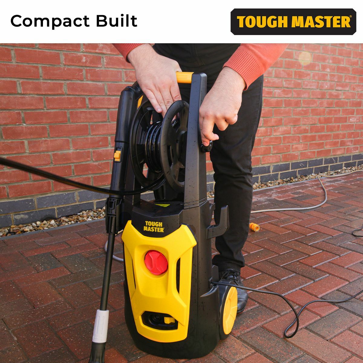 Electric Pressure Washer Jet Wash Patio Cleaner 140BAR High Power 2