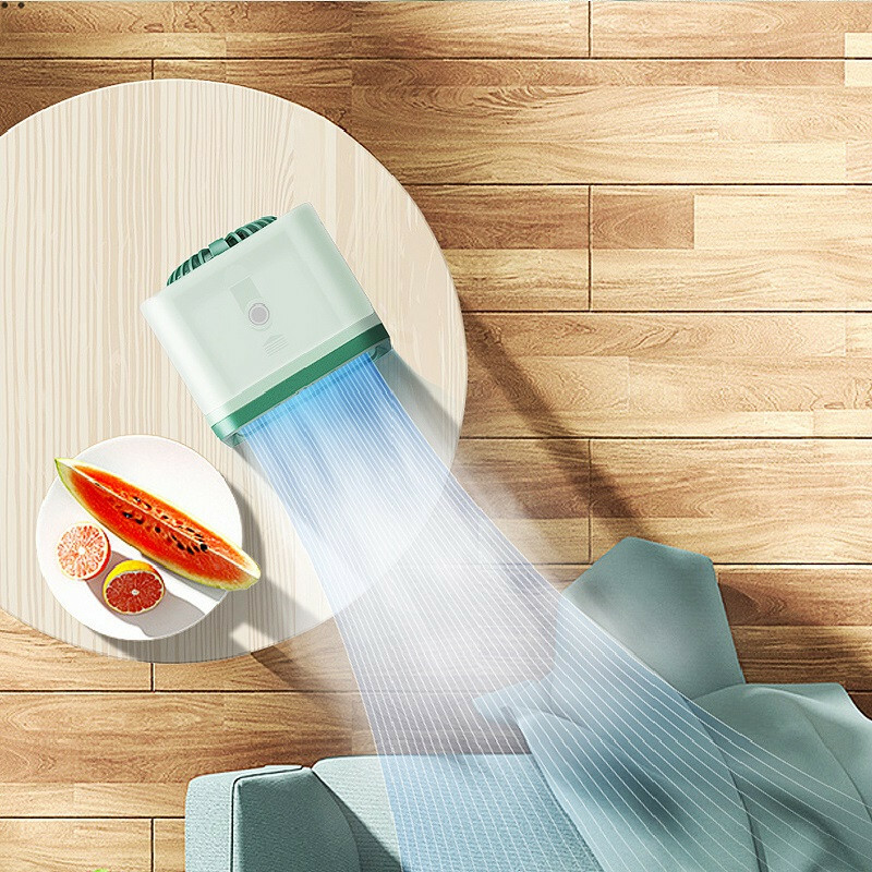 Water-cooled Air Conditioner Desktop Space Cooler Fan Purifier Humidifier Mini
