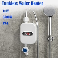 Tankless Water Heater Portable Instant Hot Shower Kitchen Heater 3500W L7C2