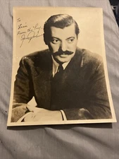 Jerry Colonna 8 X 10 Autographed Photograph - Vintage 1940's JSA#E43961