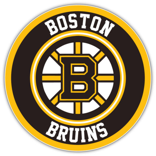 Boston Bruins Logo NHL Sport Car Bumper Sticker Decal "SIZES" - Picture 1 of 1