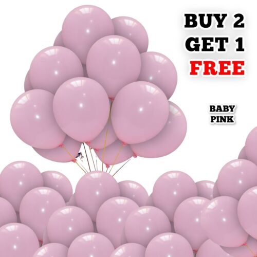 100X Latex EINFARBIG BALLON Helium 5,10,12 ZOLL BALLONS Party Geburtstag Hochzeit - Bild 8 von 28