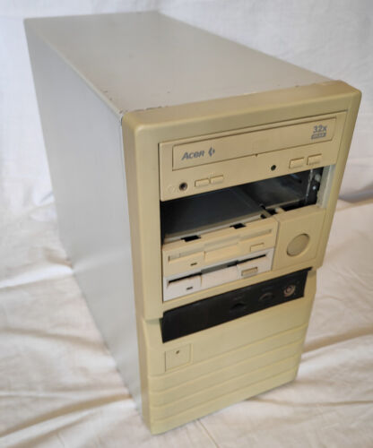 Custodia per computer,display Mhz,alimentatore AT 386,486,cocket7 - Foto 2 di 17