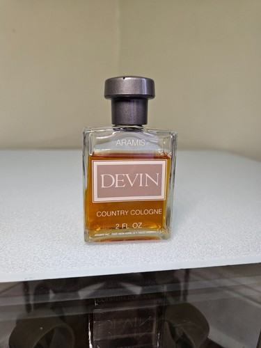 Vintage ARAMIS DEVIN Country Cologne 2 oz Discontinued Approx 80% Full Bottle