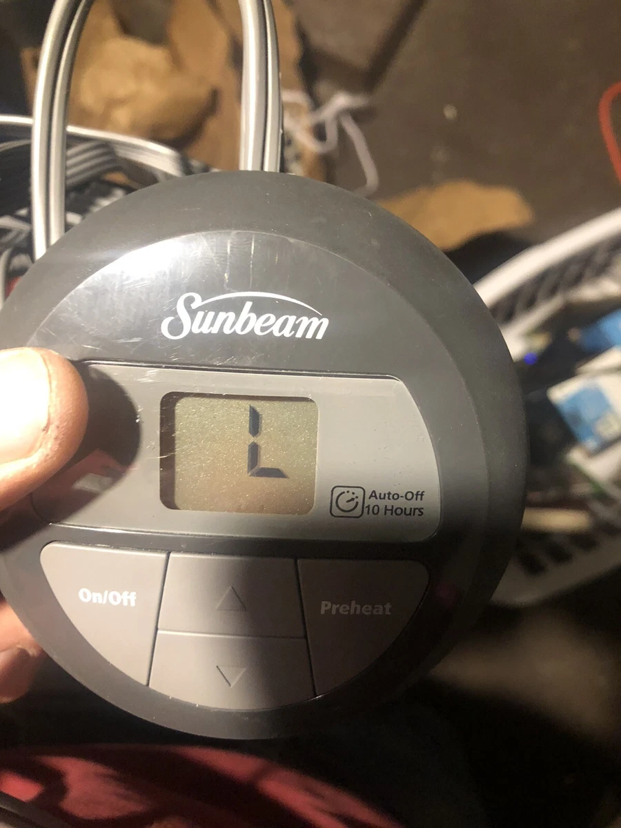 OEM Holmes SUNBEAM DUAL CONTROL Electric Blanket Controller Z85KQ 4-PRONG  360W | eBay