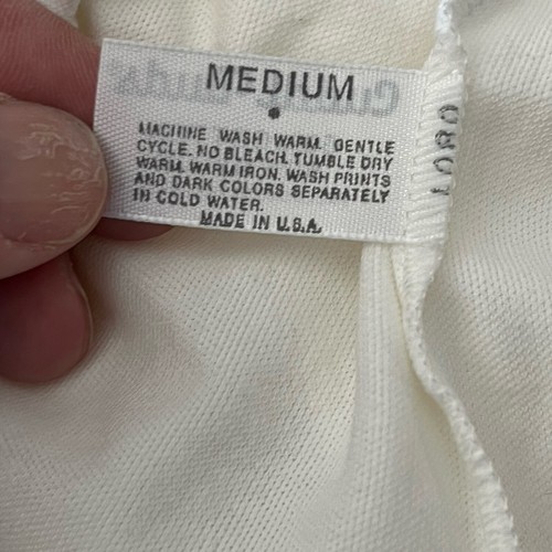 Vintage Cuddl Duds Shorts Womens Medium White Lace Hem - Picture 6 of 6