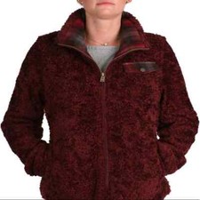 Pendleton Fuzzy Burgundy  Jacket size M