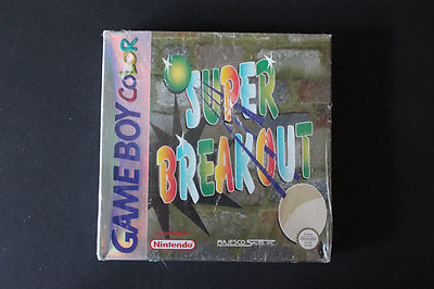 Super Breakout eingeschweist  OVP Gameboy Color