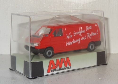 AWM Volkswagen VW T4 red bus school advertising 1:87 pc (r2_3_70) - Picture 1 of 1