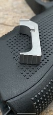 Stainless Steel Extended Magazine Release for Glock Gen 4 5 CNC Machined.