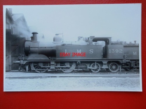 PHOTO LMS EX MIDLAND RLY CLASS 2228 LOCO NO 1392 AT MILLHOUSES 9/7/33 ...