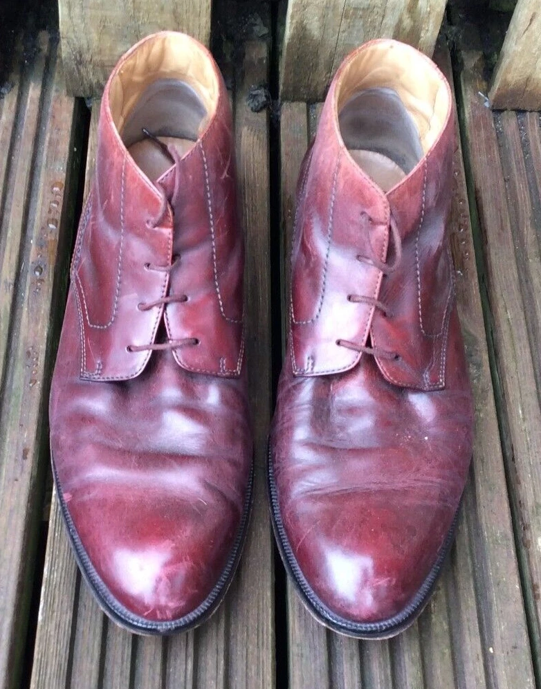 High top store oxford shoes