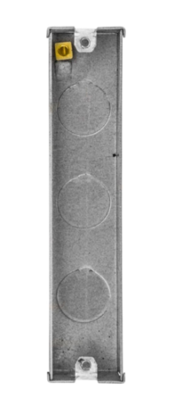 Flush Single Double Dual Metal Switch Socket Back Box 25mm 35mm 47mm