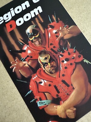 The Road Warriors Phone Card 1 Hawk Animal LOD WWF WWE WCW NWA