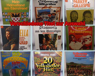 Musik Schallplatte LP gebraucht Verschiedene zur Auswahl Aus Raucherhaushalt !