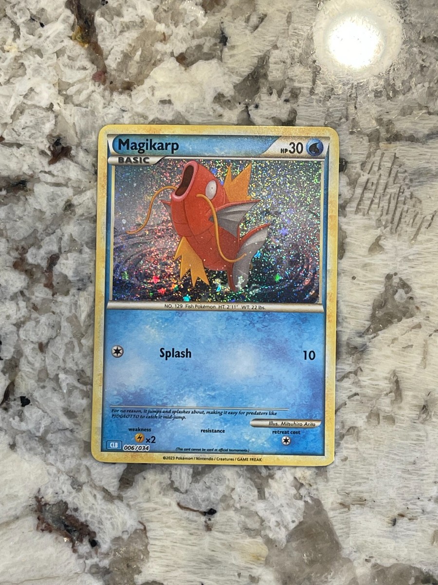 Pokemon Classic Collection Magikarp Holo CLB 006/034 | eBay