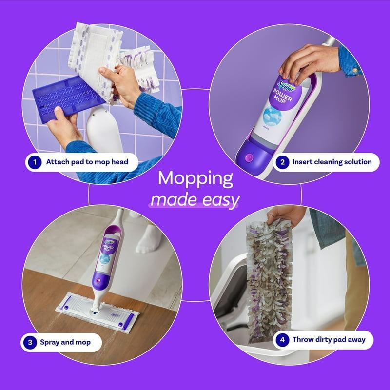 Power Mop Kit MultiSurface Mop Kit Cleaning Mop for Floor Cleaning