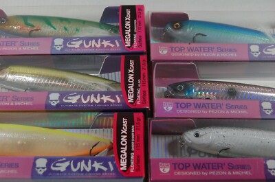 Gunki Megalon X-Cast 115F Stickbait Wobbler Raubfischköder Wobbler Hecht Barsch