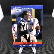 1990 Pro Set Dan Reeves Denver Broncos #94