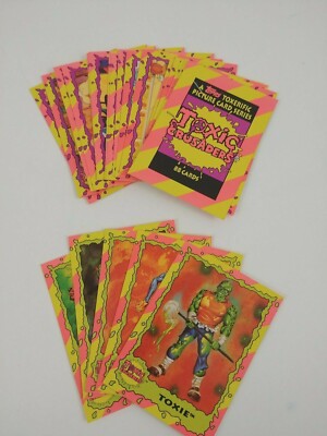 1991 Topps Toxic Crusader Cards Complete your set, Pick your card