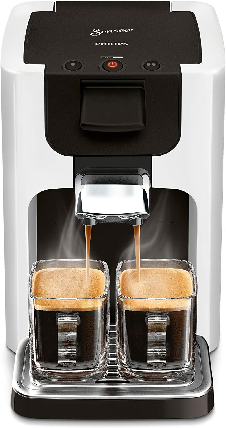 Cafetera Eléctrica Monodosis Philips Senseo Quadrante Hd7865/00 Con Depósito De