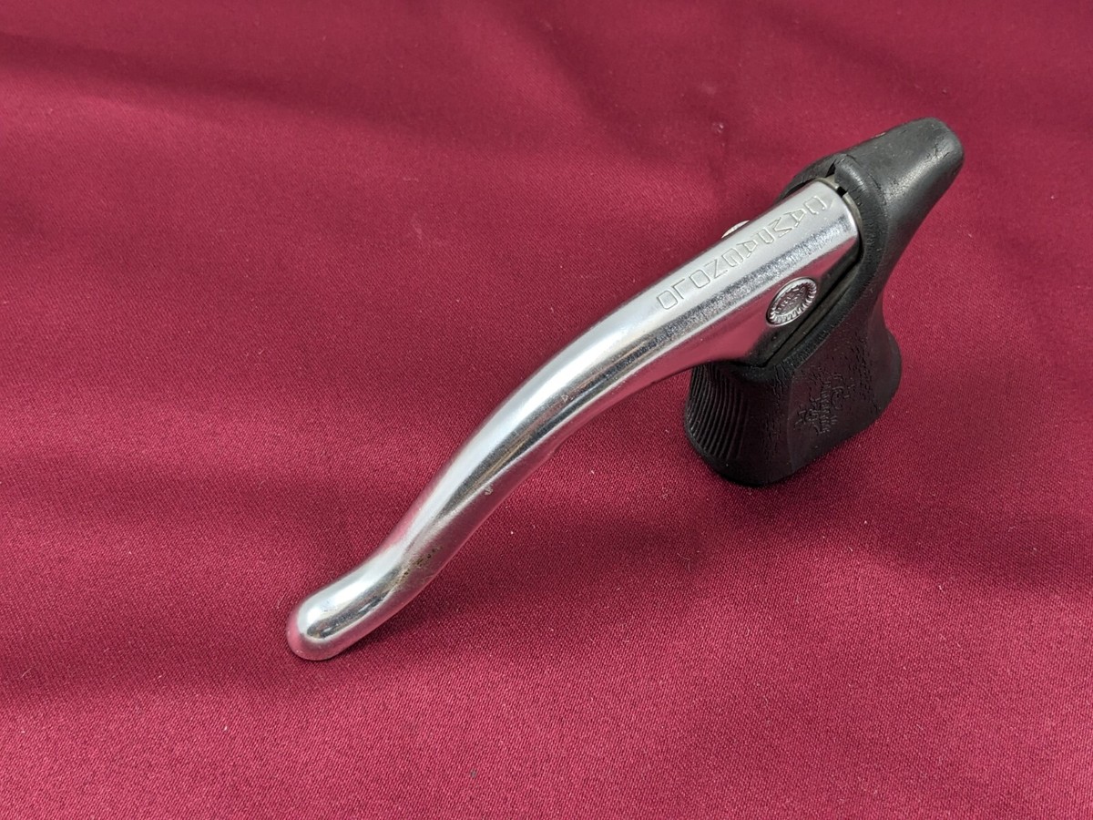 Vintage Campagnolo Nuovo Gran Sport Brake Lever Single Black Hood
