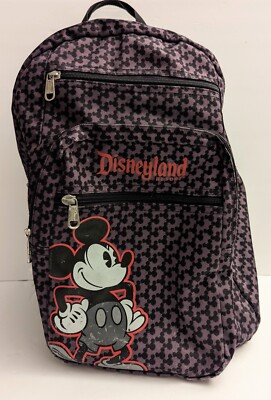 Disney Parks Authentic Mickey Mouse Backpack Mickey Print  display picture 3