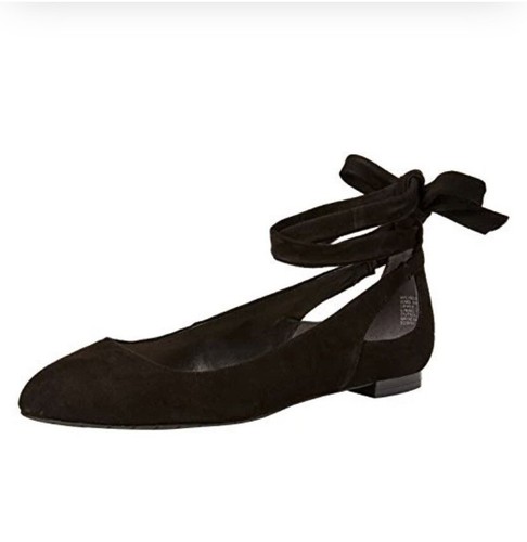 Wilhelmina Black Ballet Flats 